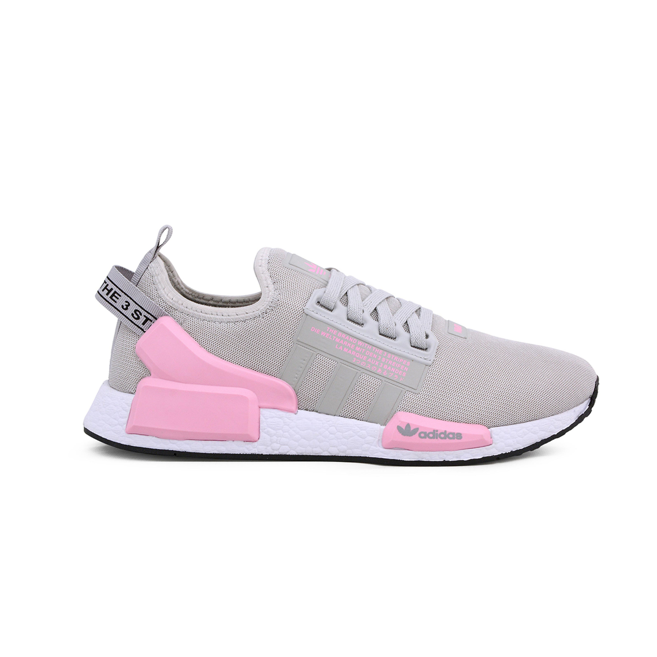 Tênis Adidas NMD R1 V2 - Cinza/Rosa