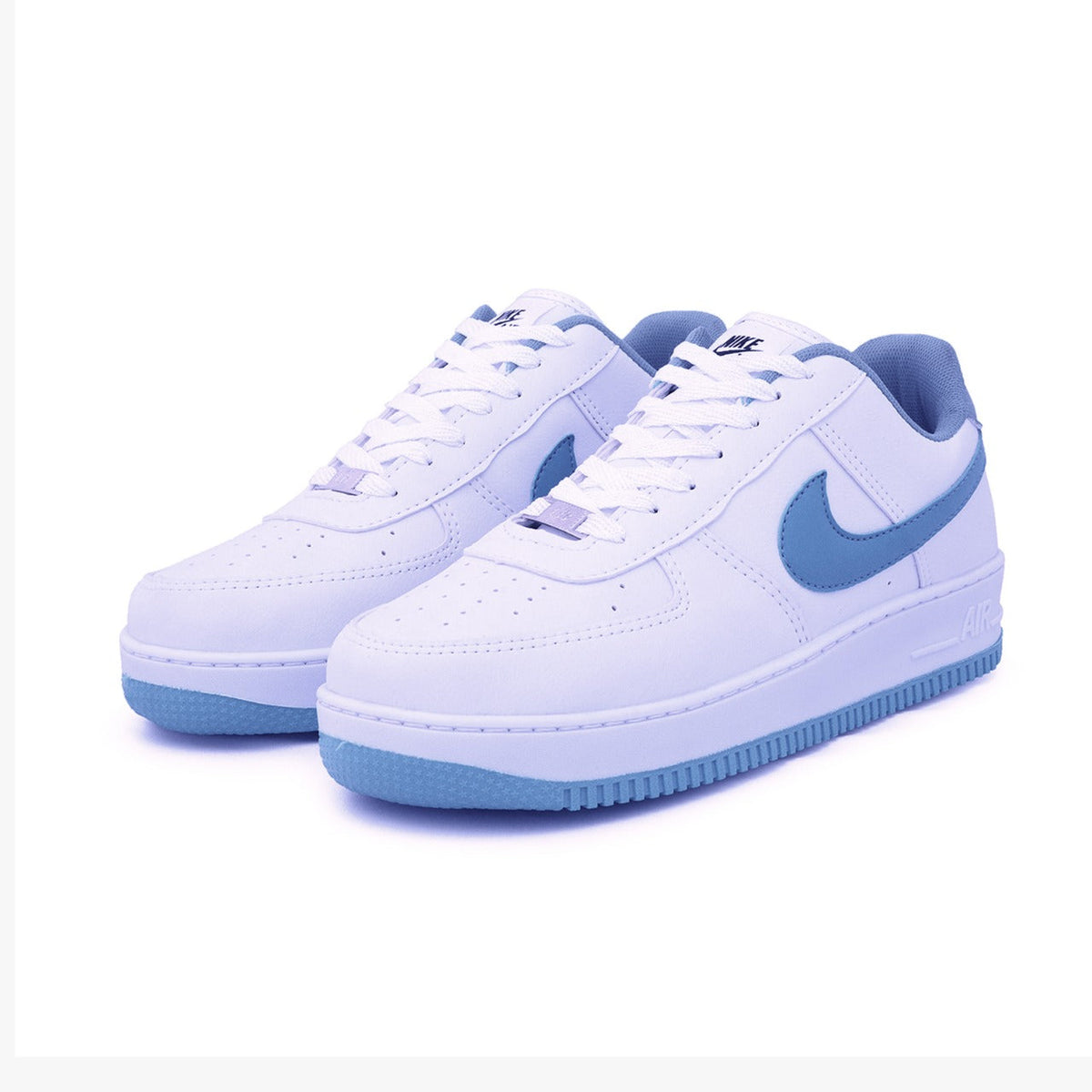 Nike Air Force AF1 Retrô Branco Celeste