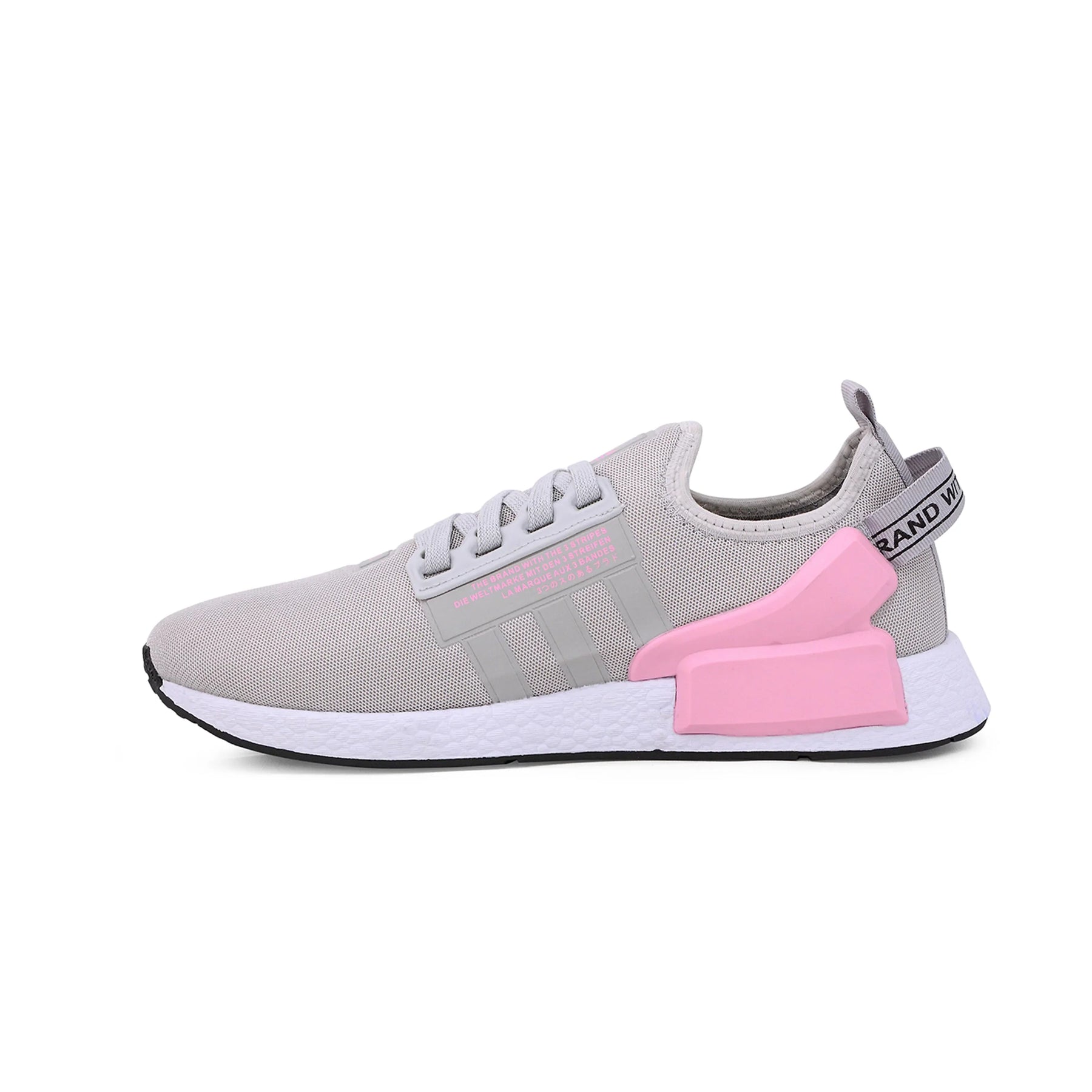 Tênis Adidas NMD R1 V2 - Cinza/Rosa