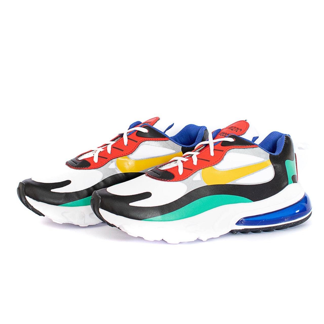 Nike Air Max 270 React - Branco/Azul