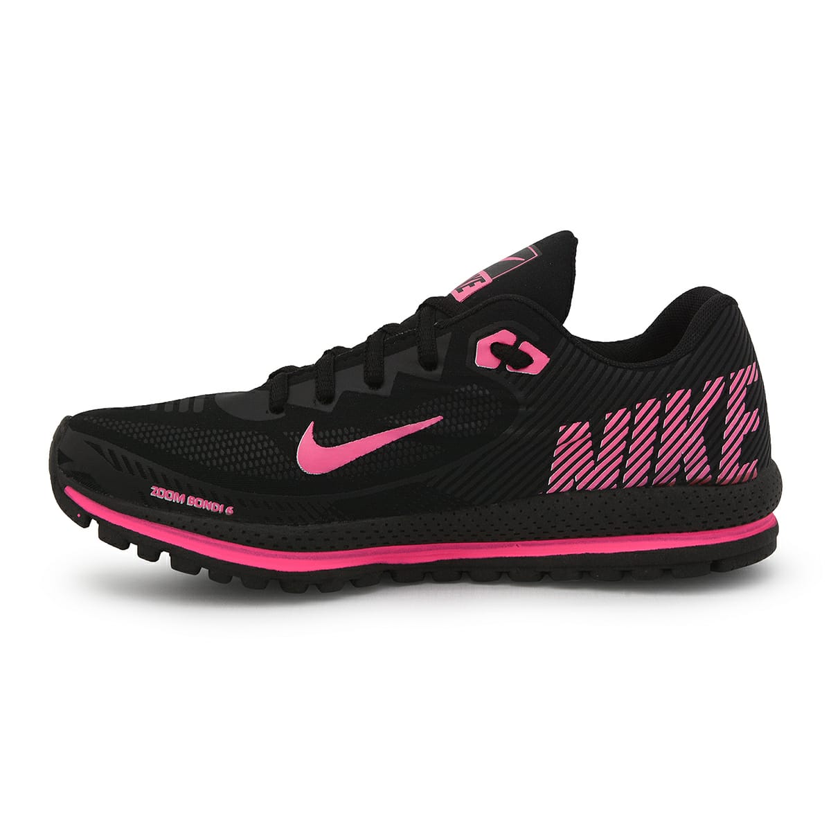 Tênis Nike Zoom Bondi 6 - Preto/Rosa