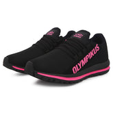 Tênis Olympikus Cyber 2 Calce Fácil - Preto/Rosa