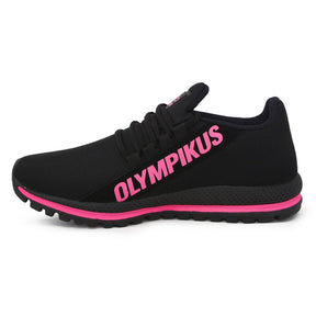 Tênis Olympikus Cyber 2 Calce Fácil - Preto/Rosa